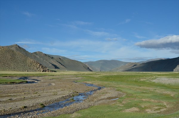 Река Барун-гол